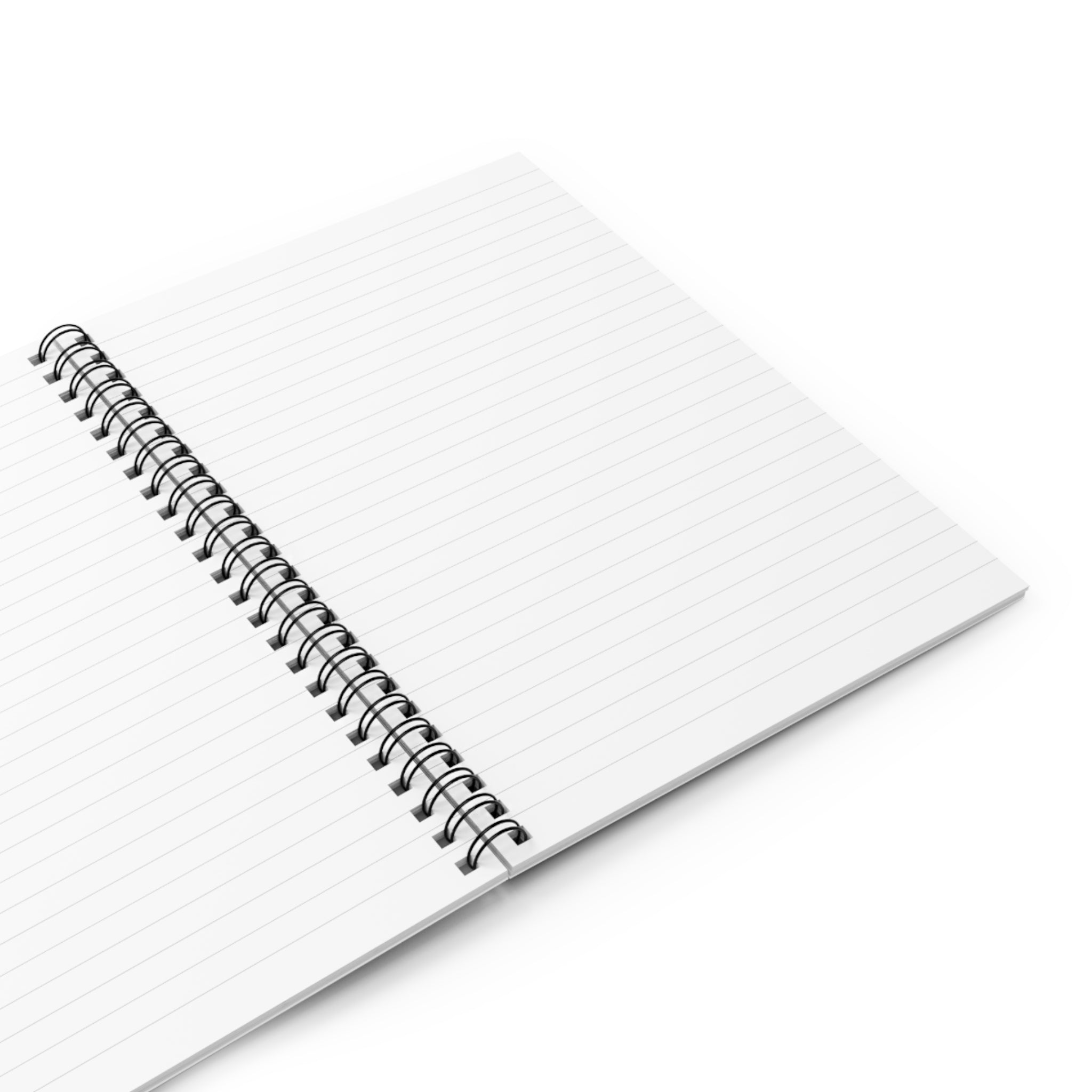 Cute Girl Walking Puppy Spiral Notebook — Pink Ruled Journal for Kids