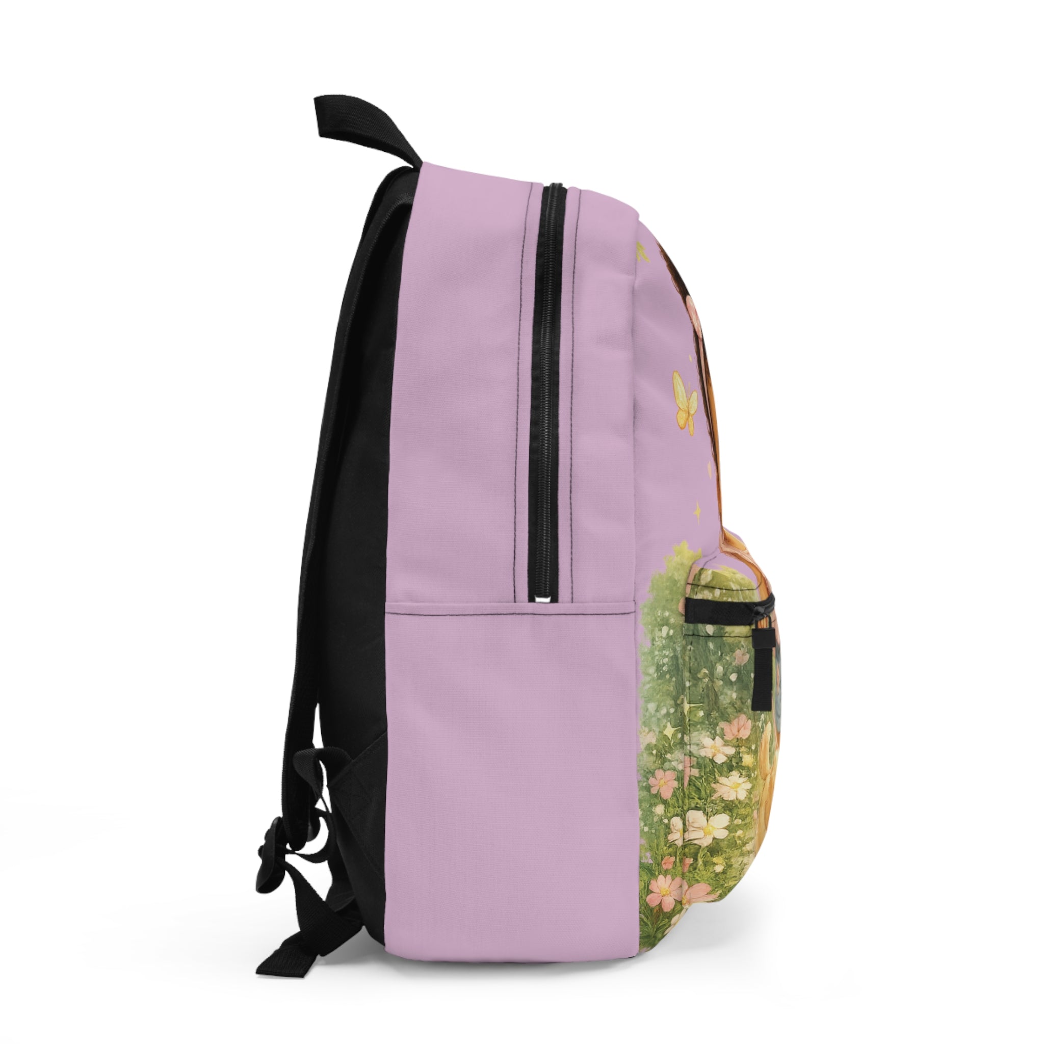 Artist Girl Kids Backpack – Cute Classroom School Bag