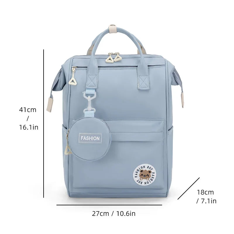 Schoolbag Female K-Style High School College Student Popular Middle School Student Junior High School Student Cute Ins Style Bac